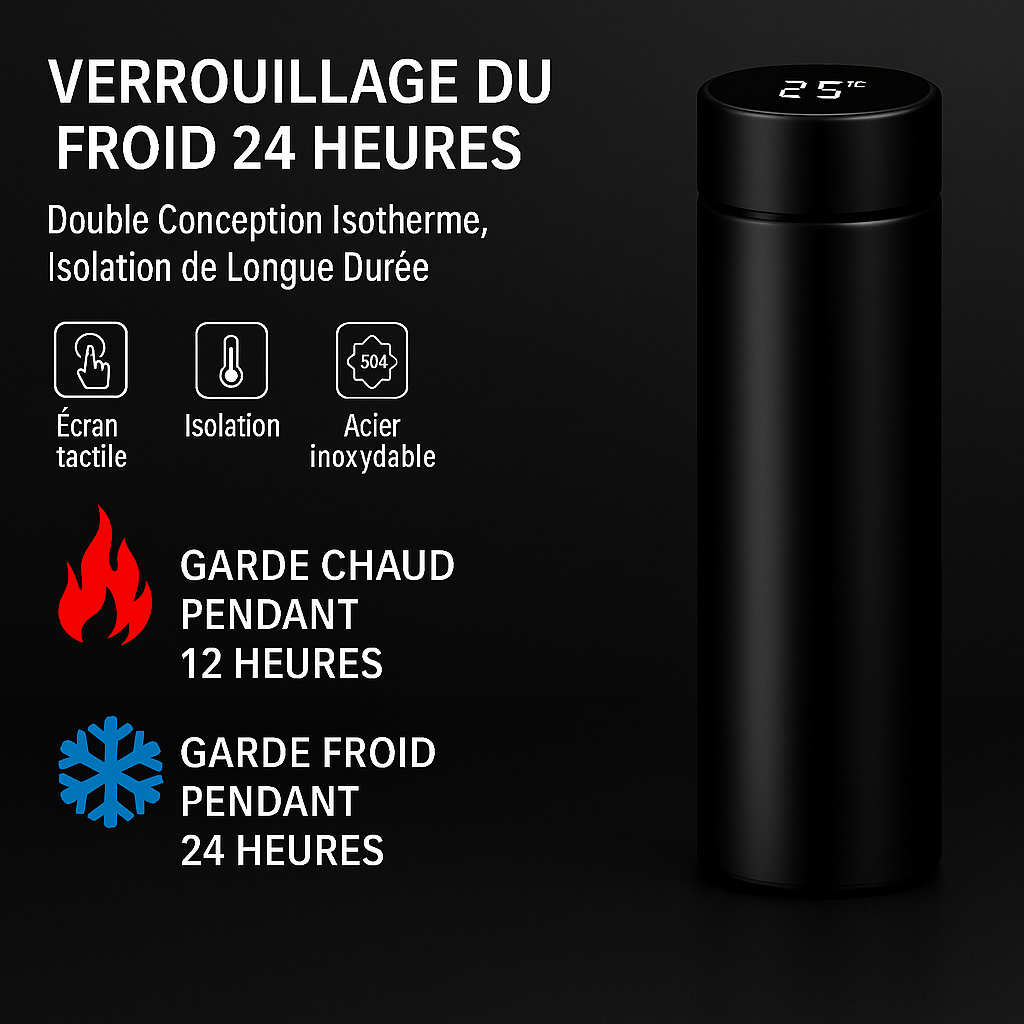 Thermos isotherme électronique
